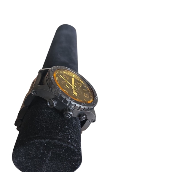 Nixon Black and Yellow Men's Watch - Picture 4 of 7